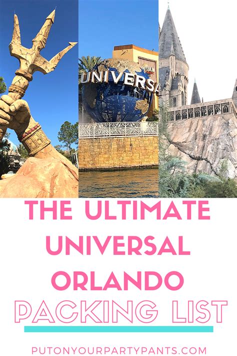 10 Essentials To Pack For Universal Orlando