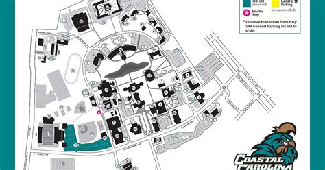 5 Essential Spots On Coastal Carolina University Campus Map