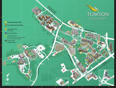 5 Essential Stops On The Towson University Campus Map