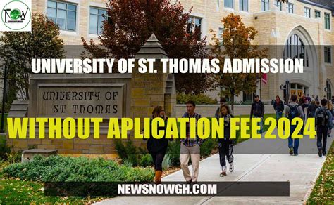 5 Key University Of St Thomas Application Deadlines