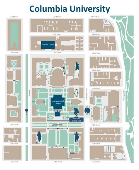 5 Maps To Navigate Columbia University