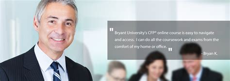 5 Tips For Cfp At Bryant University