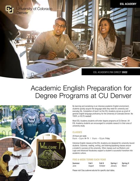 5 Ways Cu Denver Esl Academy Supports English Learners