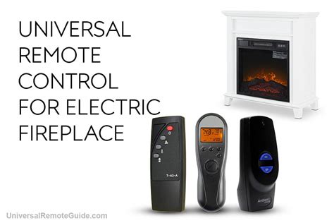 5 Ways To Control Your Fireplace With A Universal Remote