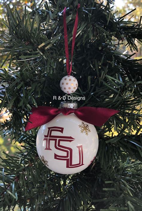 5 Ways To Deck The Halls With Fsu Christmas Ornaments