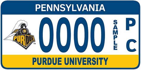 5 Ways To Get A Purdue University License Plate