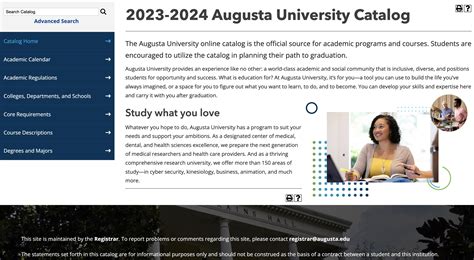 5 Ways To Navigate Augusta University Catalog