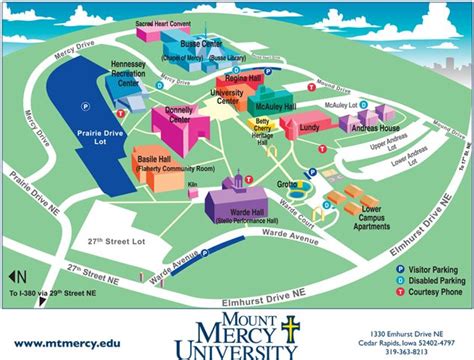 5 Ways To Navigate Mount Mercy University Map