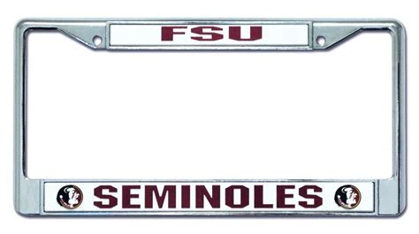 5 Ways To Rep Fsu With A License Plate Frame