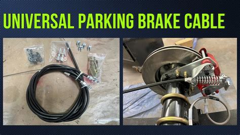 5 Ways To Replace A Universal Park Brake Cable