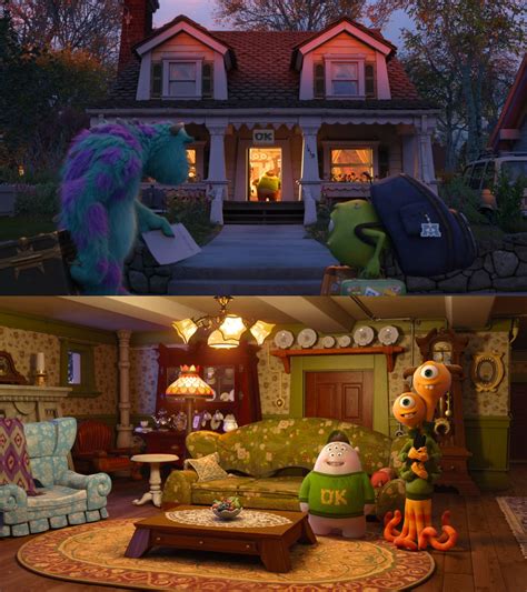 6 Monsters University Houses Revealed