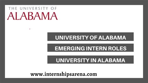 6 Top University Of Alabama Internships To Apply