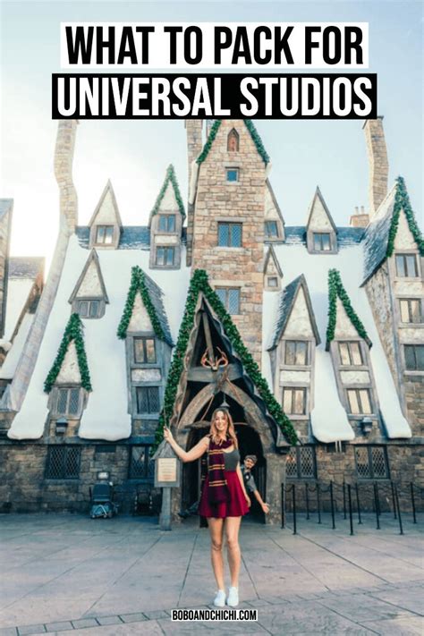 7 Essentials To Wear To Universal Studios