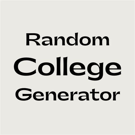 7 Random University Generators To Explore