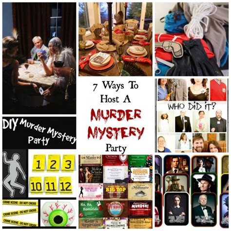 7 Ways To Host A Killer University Games Murder Mystery