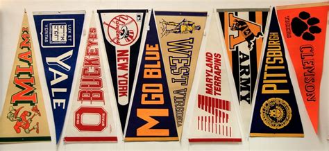 8 Ways To Collect Vintage University Pennants