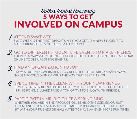 8 Ways To Experience Dallas Baptist University Campus Life