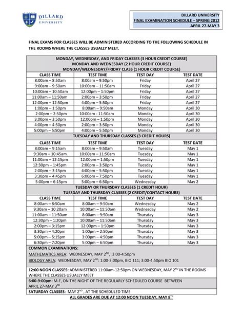 Adelphi University Final Exam Schedule Guide