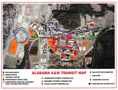 Alabama A&M University Campus Map And Directory