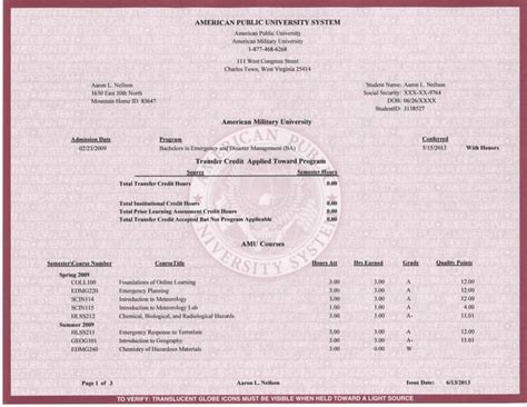 American Military University Transcript Request Process Simplified