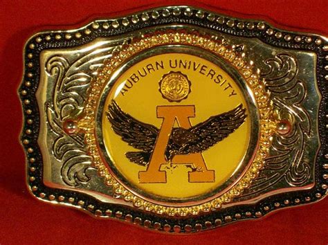 Auburn University Belt Buckle Collectors Pride