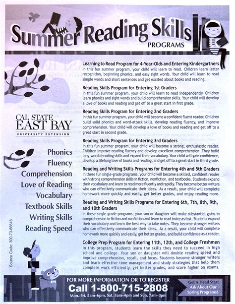 Avila University Summer Reading Skills Enhancement Program