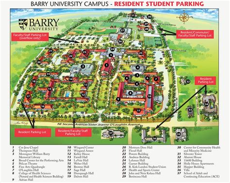 Barry University Campus Map And Guide