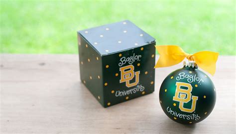 Baylor University Christmas Ornament Gift Ideas