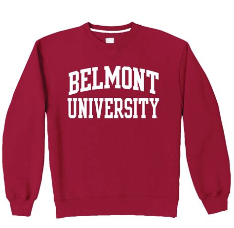 Belmont University Sweatshirt: Style And School Spirit Combined