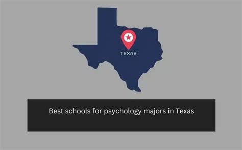 Best Colleges For Psychology Majors In Texas