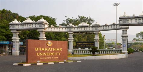 Bharathiar University Address And Contact Details