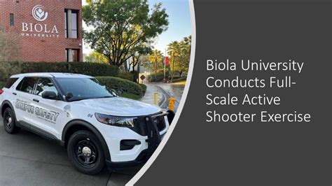 Biola University Campus Safety: A Secure Learning Environment