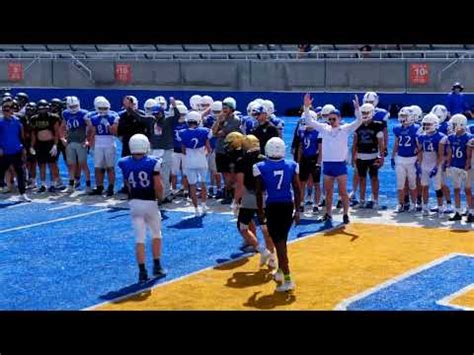 Boise State Football Camp Experience For Young Athletes