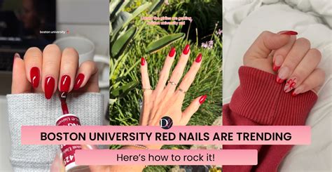 Boston Universitys Red Nail Polish Tradition Explained