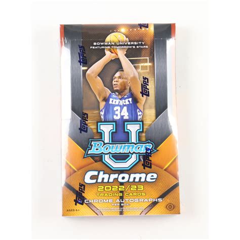 Bowmans Chrome University Basketball Hobby Box Uncovered