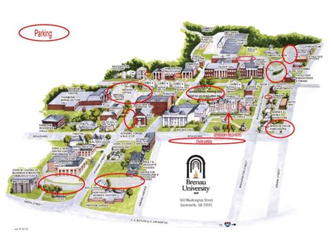 Brenau University Campus Map And Directions Guide