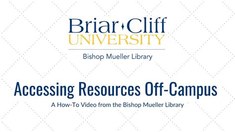 Briar Cliff University Library Resources And Services