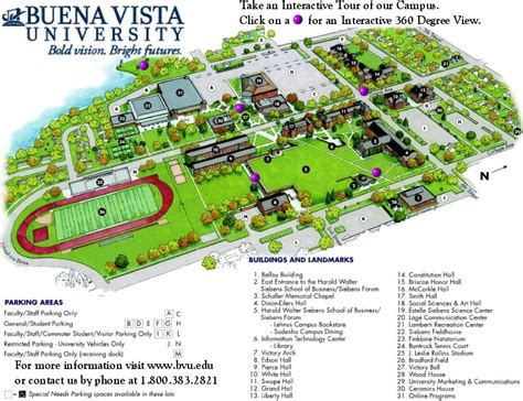 Buena Vista University Campus Map And Guide