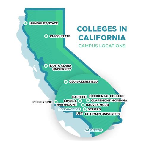 California Universities Map: Find Top Colleges Near You