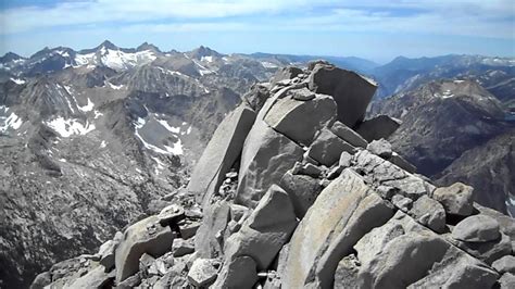 Climbing University Peak In Californias Sierra Nevada Mountains