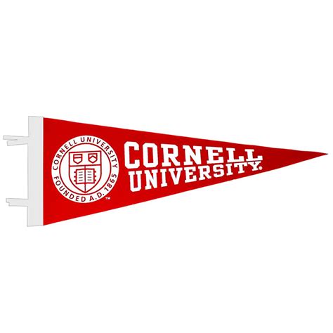 Cornell University Pennant: Symbol Of Big Red Pride