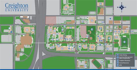 Creighton University Campus Map Guide