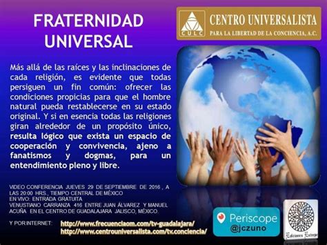 Descubre 5 Claves De La Fraternidad Universal