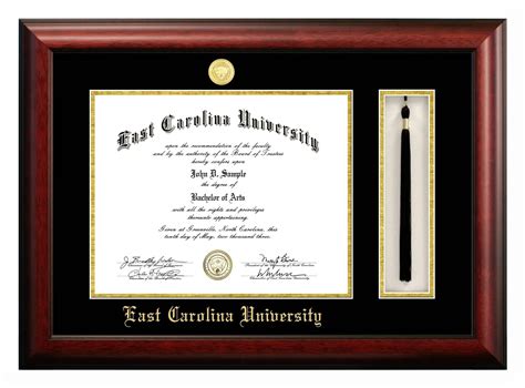 East Carolina University Diploma Frames Made To Impress