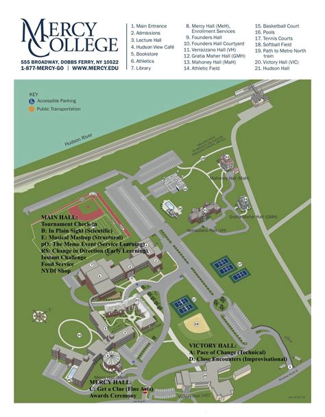 Explore Mount Mercy University Campus Map