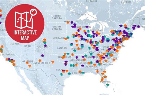 Explore Over 3,000 Us Colleges On One Interactive Map