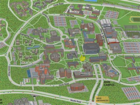 Farmingdale State University Campus Map Guide