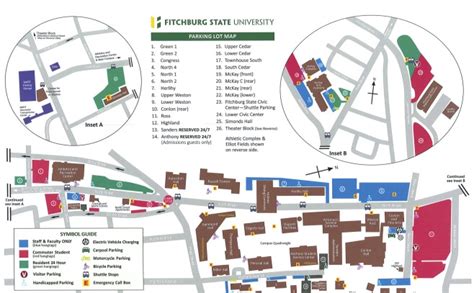 Fitchburg State University Campus Map And Guide