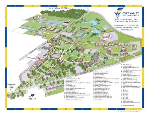 Fort Valley State University Campus Map Guide