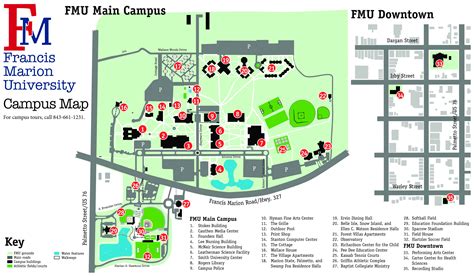 Francis Marion University Campus Map And Guide